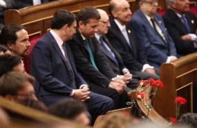 ep pablo iglesias duranteacto40 aniversariolas elecciones1977