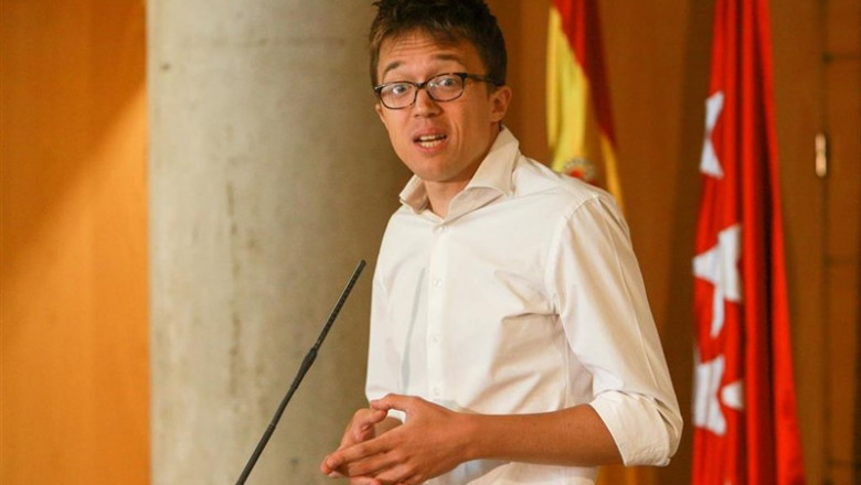 ep portavozmasmadridla asambleamadrid inigo errejon en ruedaprensala primera sesionsegundo plenola investidurala candidatappla presidenciala comunidadmadrid