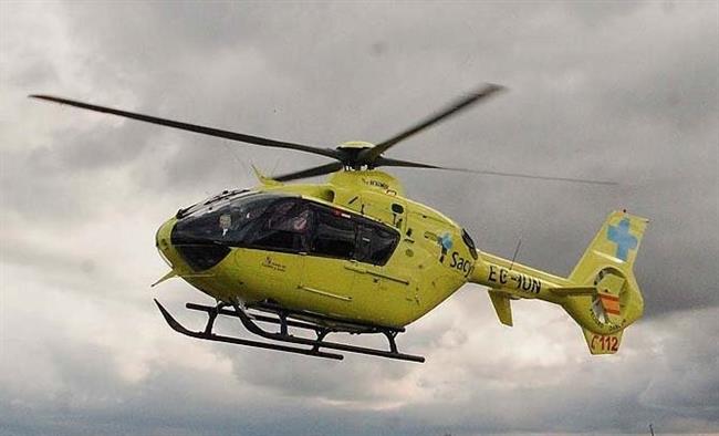 Valladolid.- Helicóptero medicalizado | JCYL ep valladolid- helicoptero medicalizado