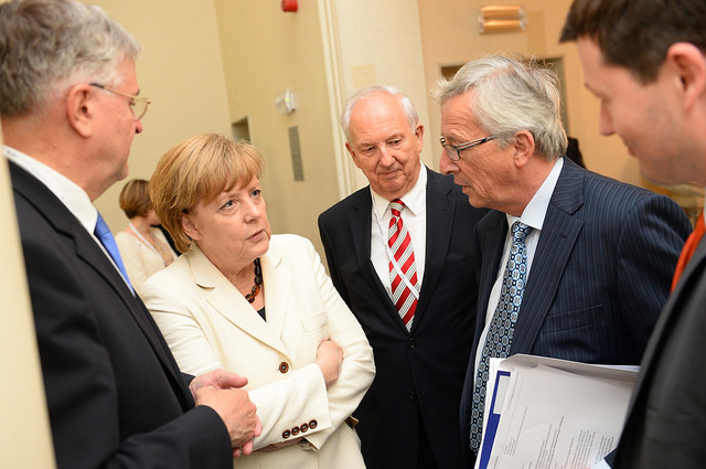 Merkel, Juncker Merkel, Juncker