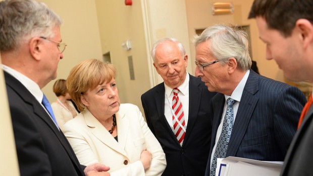 Merkel, Juncker