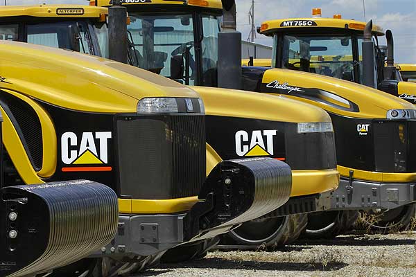 Caterpillar sube en Wall Street tras lanzar un profit warning