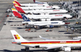 ep archivo   avion de tarom en barajas
