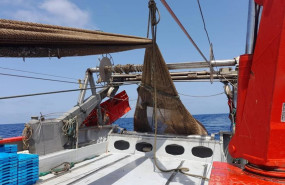 ep archivo   el 90 de la flota pesquera andaluza se encuentra inactiva por el temporal y el paro