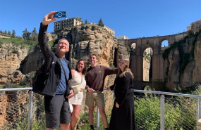 ep archivo   el desfiladero del tajo es el lugar mas visitado por los turistas en ronda