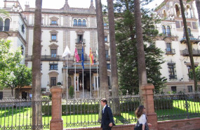 ep archivo   hotel alfonso xiii donde se celebrara la cena el proximo 13 de diciembre en una imagen