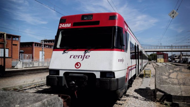 ep archivo   imagen de recurso de un tren del servicio de renfe cercanias