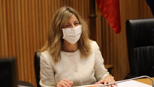 ep archivo   la ministra de trabajo yolanda diaz comparece en el congreso