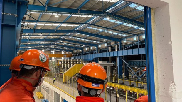 ep archivo   nuevo tren de laminado de celsa en bayona francia