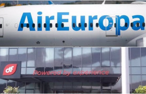 ep avion de air europa y sede de duro felguera