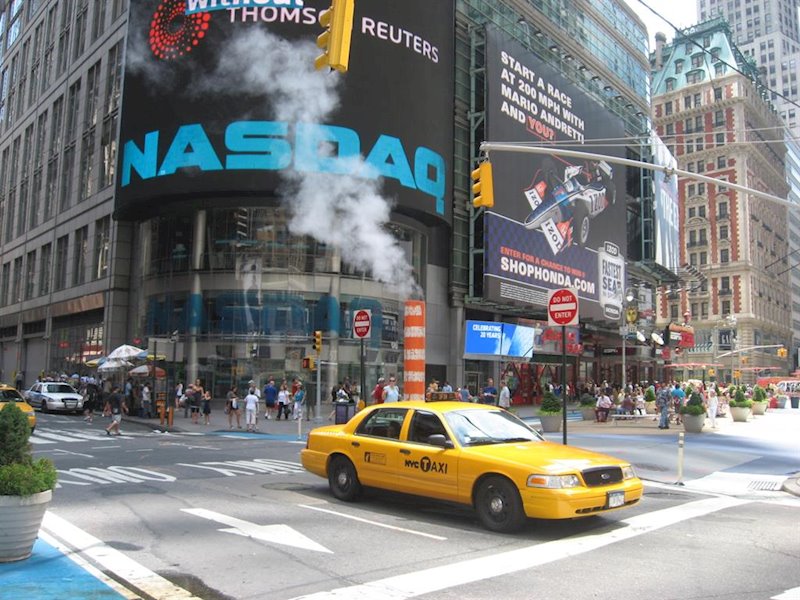 ep cartel del nasdaq en times square nueva york