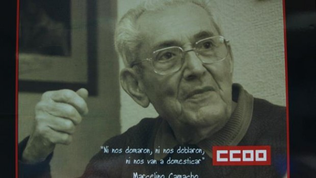 ep cartel marcelino camacho ccoo comisiones obreras