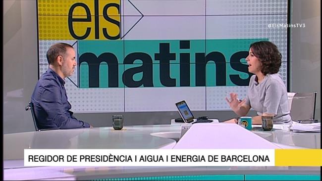 El concejal del Ayuntamiento de Barcelona Eloi Badia en TV3 | EUROPA PRESS ep concejalayuntamientobarcelona eloi badiatv3