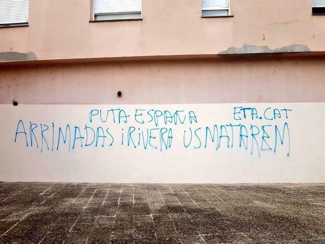 ep cs denunciaamenazamuerteriveraarrimadasuna pintada