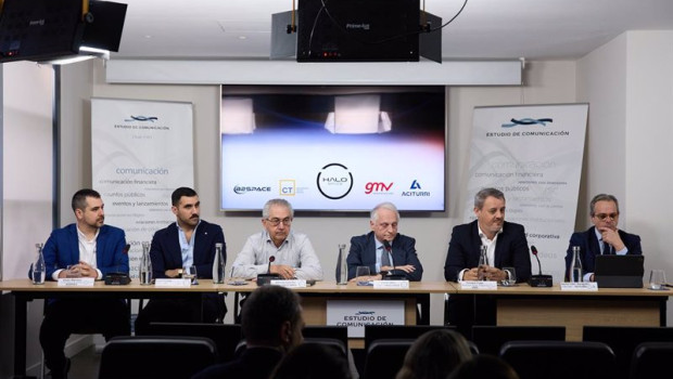 ep el coceo de b2space victor monter el ceo de ct david prieto el cto de halo space alberto