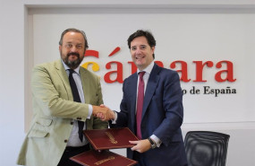 ep el director de espirituosos espana bosco torremocha y el secretario general de la camara de