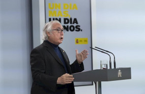 ep el ministro de universidades manuel castells durante una rueda de prensa para informar sobre la