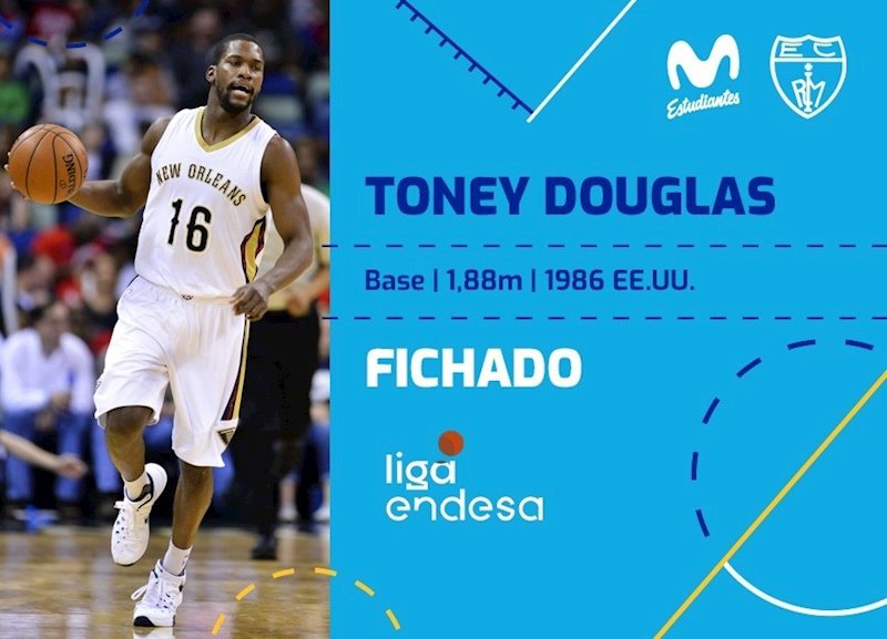 ep el movistar estudiantes ficha al base estadounidense toney douglas
