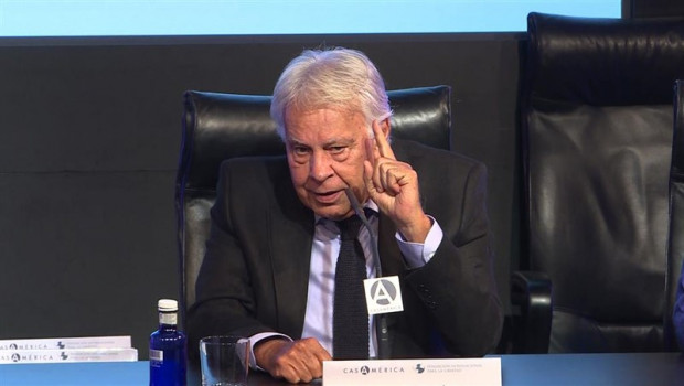 ep expresidentegobierno felipe gonzalez duranteintervencionforo atlanticocasa america