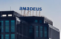 ep fachada de la sede de amadeus en el edificio herre a 2 de marzo de 2023 en madrid espana