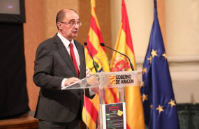 ep javier lamban presidente de aragon en la jornada la movilidad en el centro de desarrollo