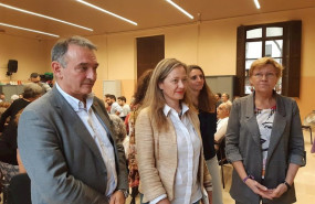 ep la candidata de unidas podemos al congreso por baleares antonia jover y los candidatos de la