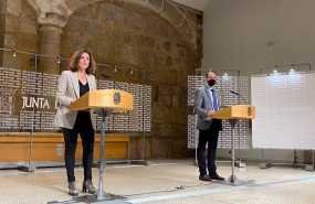 ep la consejera para la transicion ecologica y sostenibilidad olga garcia y el director general de