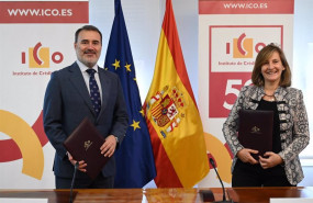 ep la directora general de negocios del ico rosario casero y el director general
