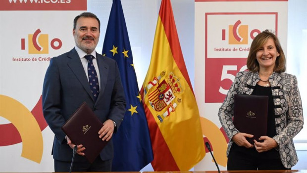 ep la directora general de negocios del ico rosario casero y el director general