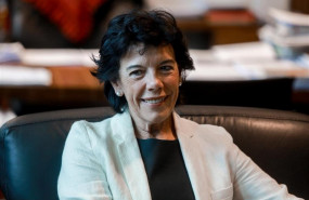 ep la ministra de educacion y formacion profesional en funciones isabel celaa al inicio de su