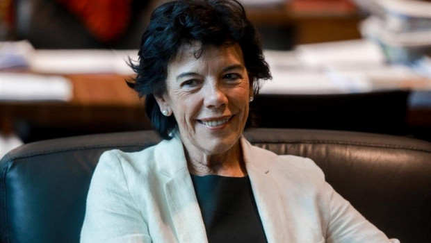 ep la ministra de educacion y formacion profesional en funciones isabel celaa al inicio de su