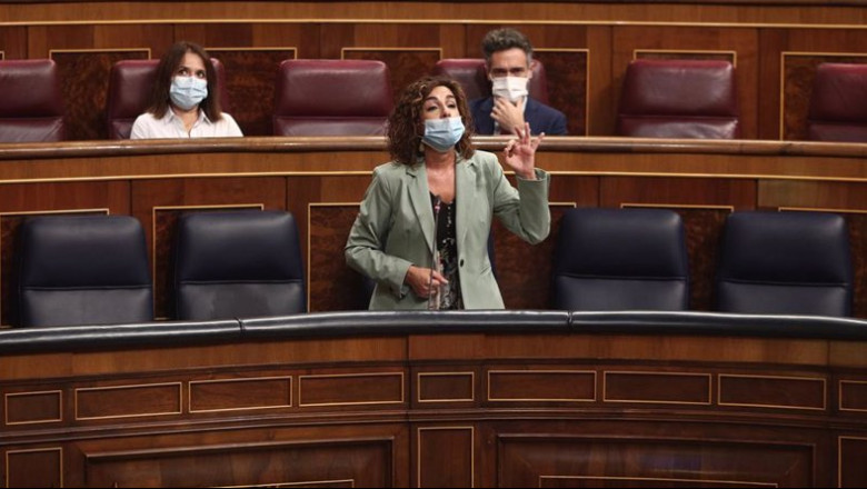 La ministra de Hacienda y portavoz del Gobierno, María Jesús Montero. | EUROPA PRESS/E. Parra. POOL - Europa Press ep la ministra de hacienda y portavoz del gobierno maria jesus montero 20201028111003