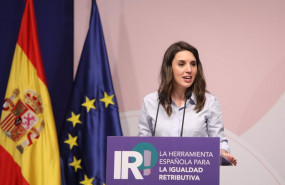 ep la ministra de igualdad irene montero interviene durante la presentacion de la herramienta de