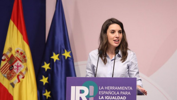ep la ministra de igualdad irene montero interviene durante la presentacion de la herramienta de