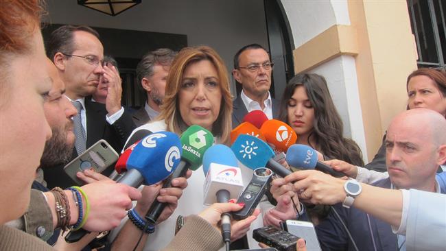 La presidenta de la Junta de Andalucía, Susana Díaz. | EUROPA PRESS ep la presidentala juntaandalucia susana diaz