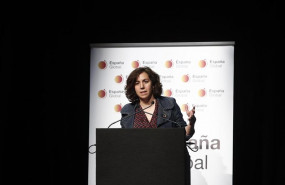 ep la secretaria de estado de la espana global irene lozano interviene en la presentacion del blog