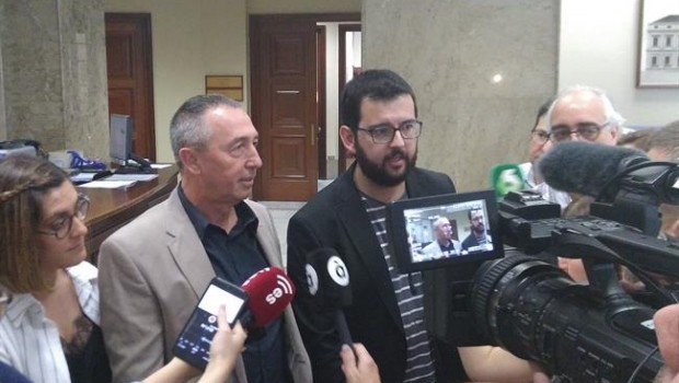 ep los diputados joan baldovi e ignasi candela