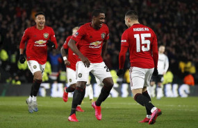 ep odion ighalo celebra un gol con el manchester united