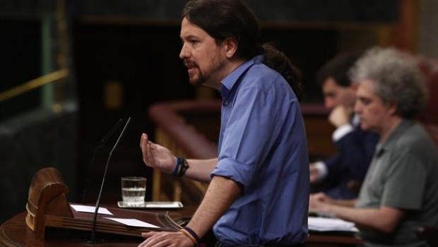 ep pablo iglesias secretario generalpodemos entribuna