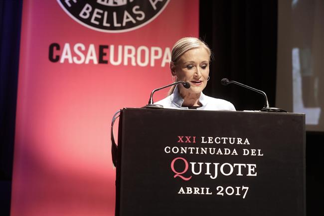 Pie De Foto Y Fotos: Cifuentes Participa En La Xxi Edición De La Lectura Continu | GOBIERNO COMUNIDAD DE MADRID ep piefotofotos cifuentes participala xxi edicionla lectura continu