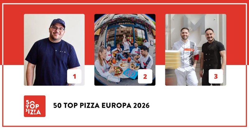 Podium de 50 Top Pizza Europa 2026' | 50 TOP PIZZA EUROPA 2026' ep podium de 50 top pizza europa 2026