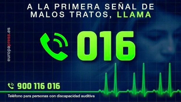 ep telefono de asistencia 016 para atender situaciones de violencia de genero