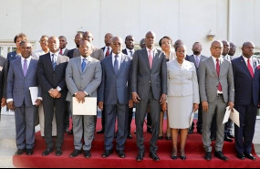 ep toma de posesion del gobierno haitiano