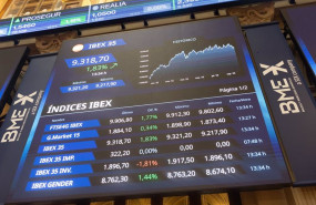ep un panel de valores del ibex 35 en el palacio de la bolsa de madrid ep un panel de valores del ibex 35 en el palacio de la bolsa de madrid