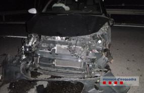 ep accidente provocadoun conductor borrachosin carne en maanetla selva girona
