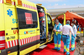 ep ambulancia de soporte vital avanzado uvi movil del summa 112