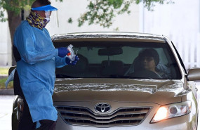 ep april 8 2020 - melbourne florida united states - a healthcare worker wearing personal protection
