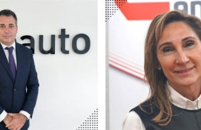 ep archivo   benito tesier presidente de la comision de recambios de sernauto y la presidenta de