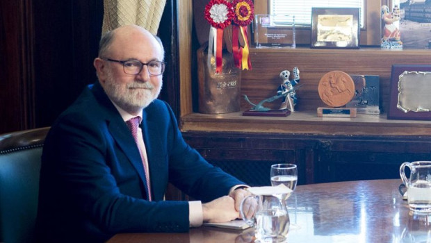 ep archivo   el presidente del grupo tragsa jesus casas durante una reunion con el ministro de