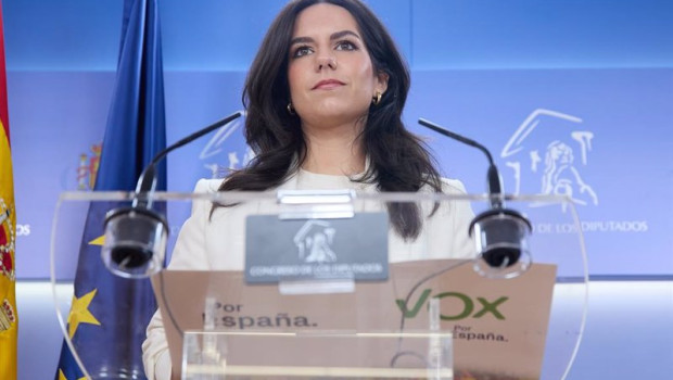 ep archivo   la portavoz de vox en el congreso pepa millan durante una rueda de prensa anterior a la